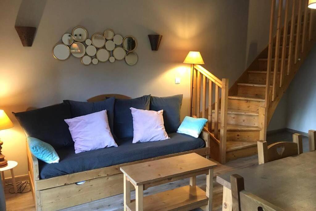 Apt 2 Chambres En Duplex Chalet Des Rennes Vars 2000M Piscine Interieure Et Exterieure Kültér fotó