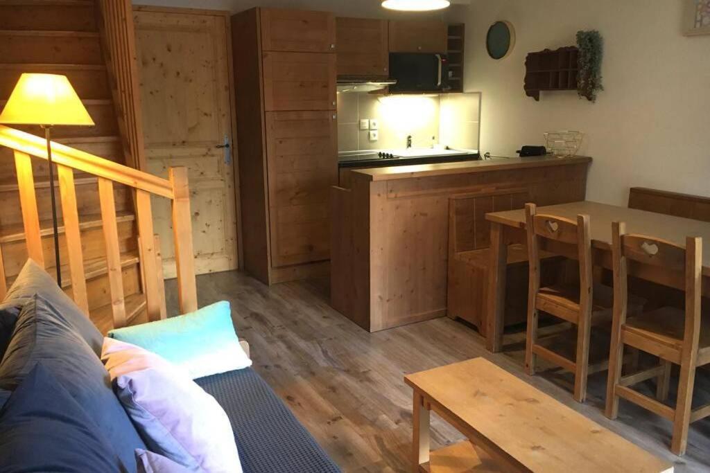Apt 2 Chambres En Duplex Chalet Des Rennes Vars 2000M Piscine Interieure Et Exterieure Kültér fotó